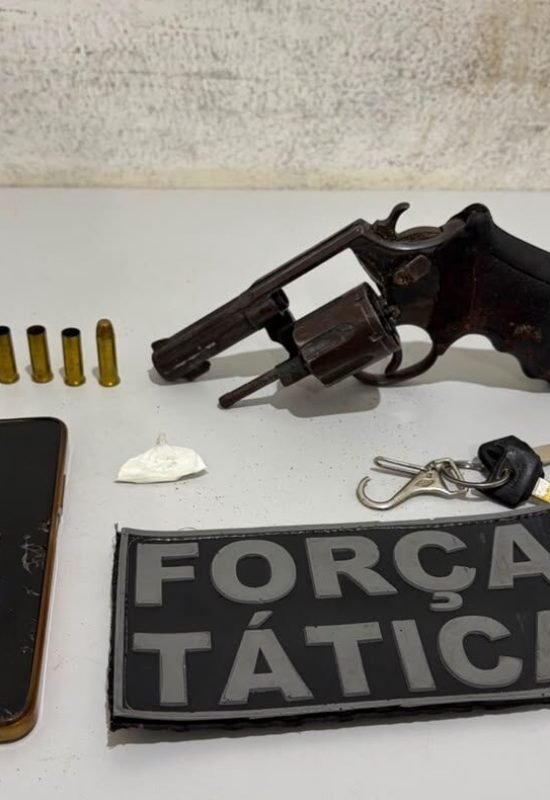 Confronto com a Força Tática termina com um suspeito morto e apreensão de revólver em Maxaranguape