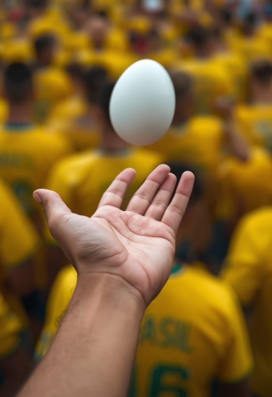 “OLHA O OVO”: Homem viaja 71 km, arremessa ovo e atinge pescoço do senador Rogério Marinho no Largo do Atheneu