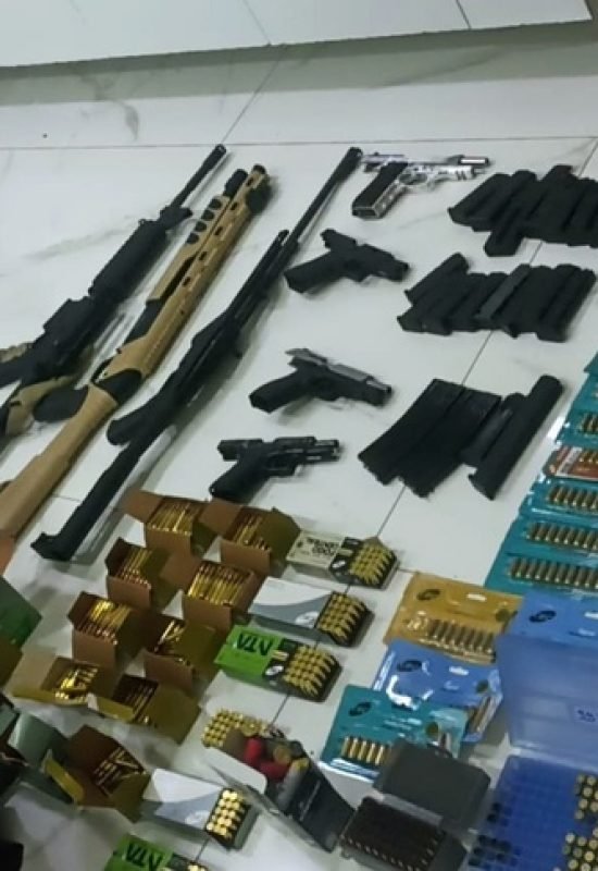 Operação Ponto de Ruptura: FICCO mira comércio ilegal de armas e munições com mandados no RN e na Paraíba