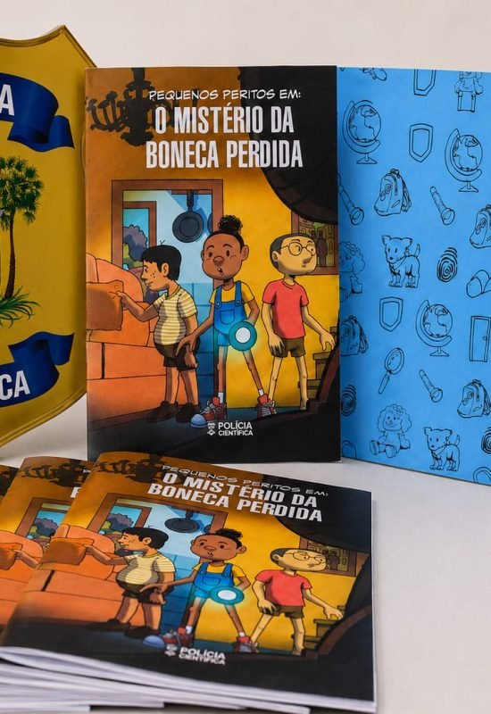 Polícia Científica do RN lança revista infantil inédita sobre ciência forense