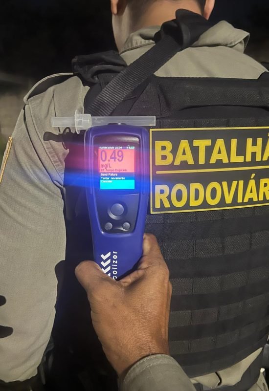 OPERAÇÃO ZERO ÁLCOOL: CPRE prende três motoristas embriagados durante blitz em Parnamirim