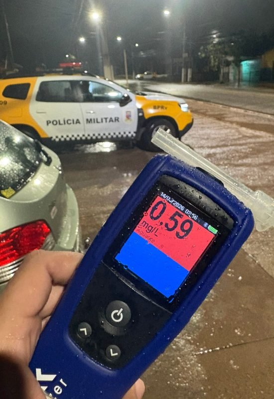 Operação Zero Álcool prende quatro motoristas por embriaguez ao volante durante blitz em Extremoz