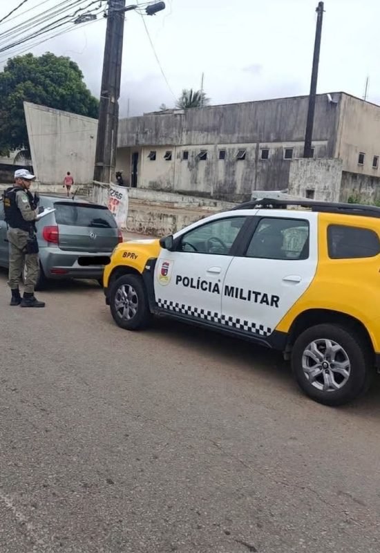 CPRE recupera veículo roubado em 2021 e prende motorista durante blitz na RN-160 em São Gonçalo do Amarante