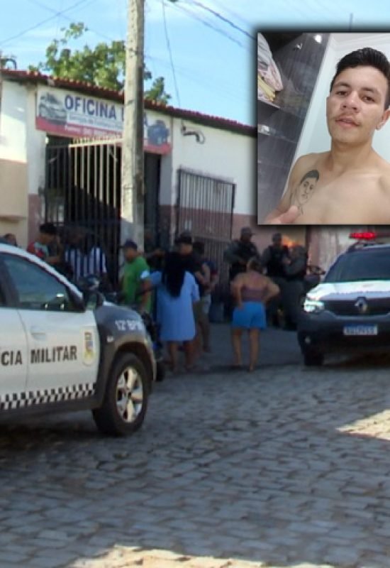 Jovem de 19 anos é executado a tiros dentro de oficina de funilaria e pintura no bairro Planalto 13 de Maio, em Mossoró